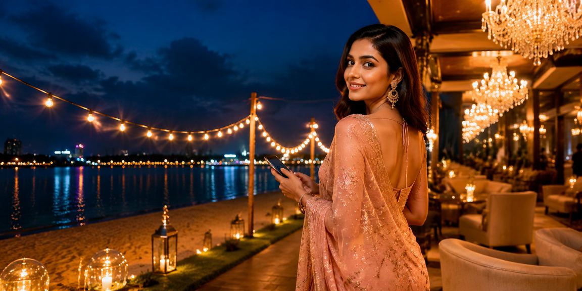 চট্টগ্রামে শাড়িতে ভিআইপি বোনাস সহ বেটিং উপভোগ করছেন একজন